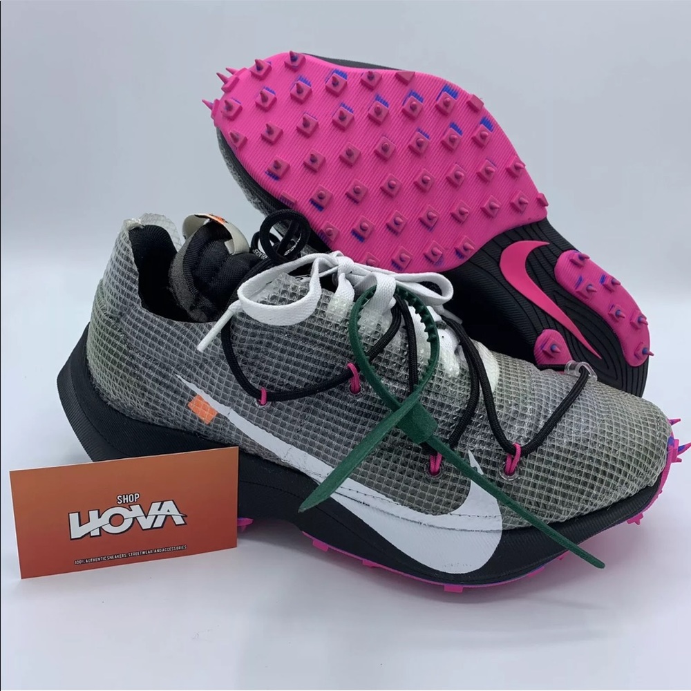 Vapor Street Off-White Black Laser Fuchsia